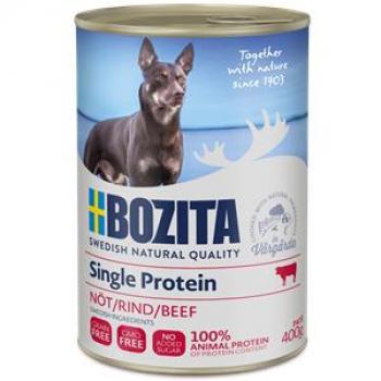 Bozita Single Protein Rind 400g Dosen Hundefutter