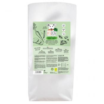 Vegdog Green Crunch Trockenfutter - veganes Hundefutter - 2 kg, 5 kg, 12 kg zur Auswahl